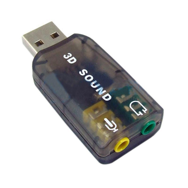 Звуковая карта Dynamode USB 6-канальная 5.1 3D звук RTL (39623)