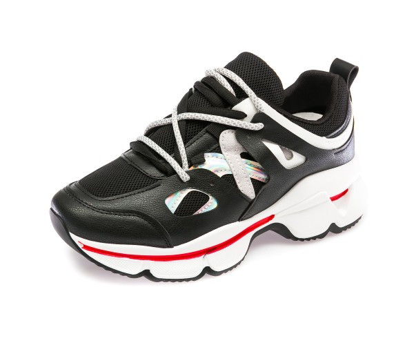 

Кроссовки Fashion A06-1(36-41) черные 38