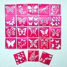Колекція трафаретів від Boni Kasel "Метелики"