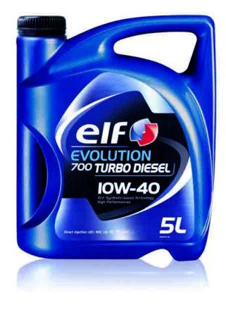 

Масло моторное Elf Evolution 700 Turbo Diesel 10W-40, 5 л