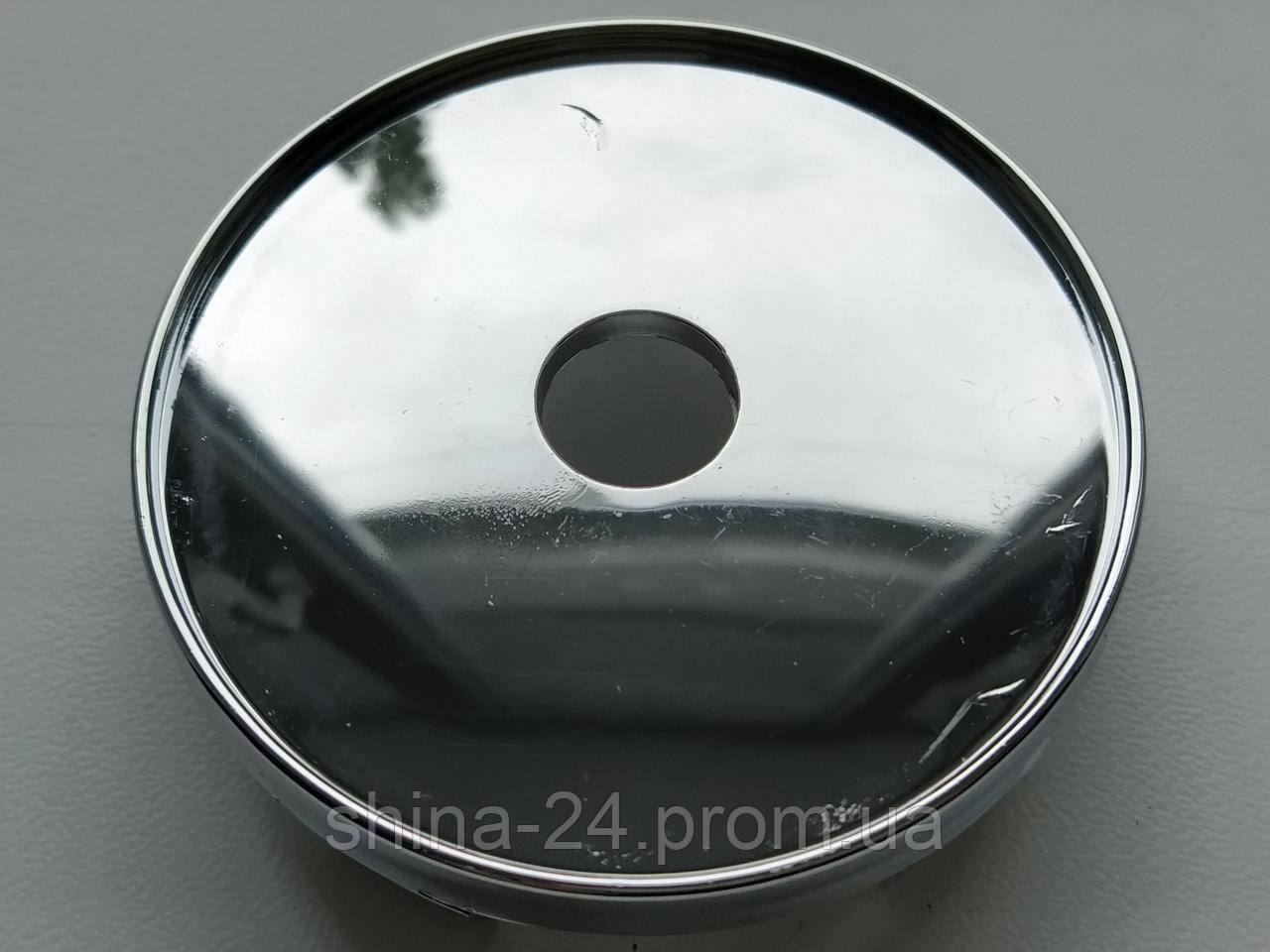 Колпачки заглушки в литые диски, основа 60/56/10 Хром