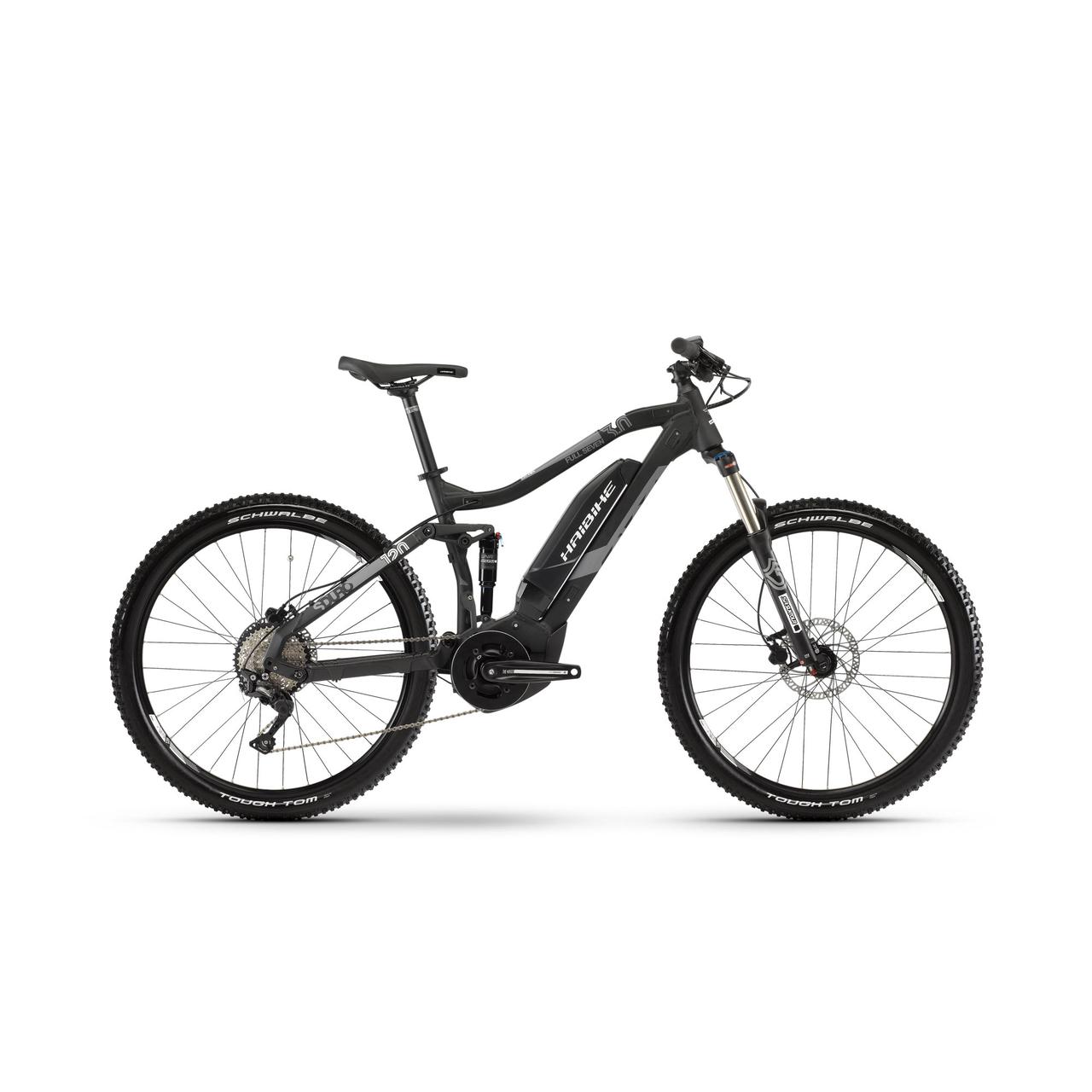 Велосипед Haibike SDURO FullSeven 3.0 500Wh, рама M, черный/серый/белы