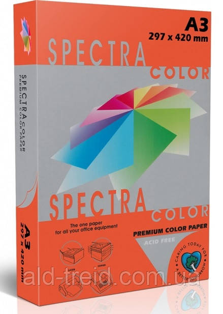 

Бумага цветная SPECTRA COLOR А3 80 г/м2 красная IT250 red