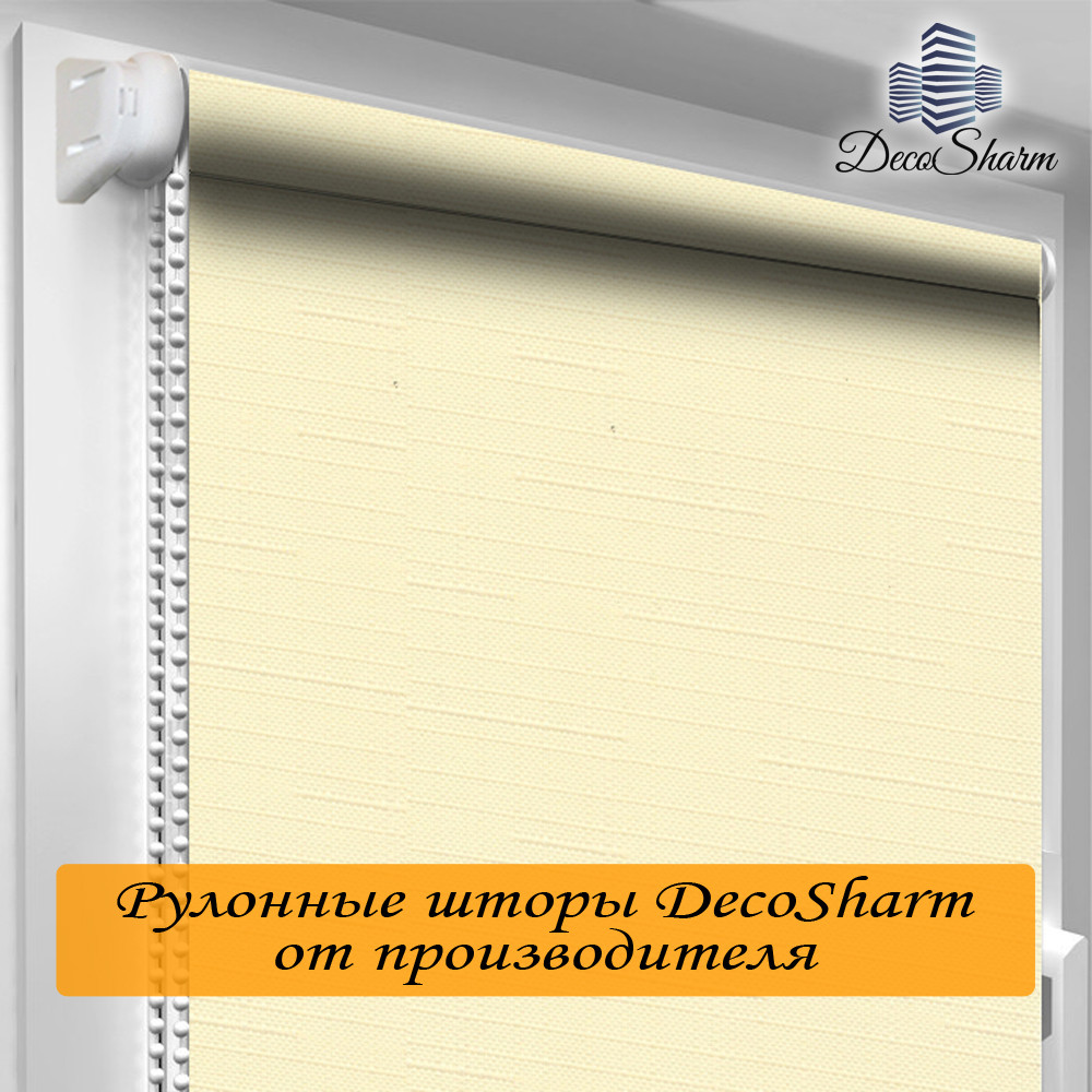 

Рулонная штора "DecoSharm" Лён 875 120 х 170 см