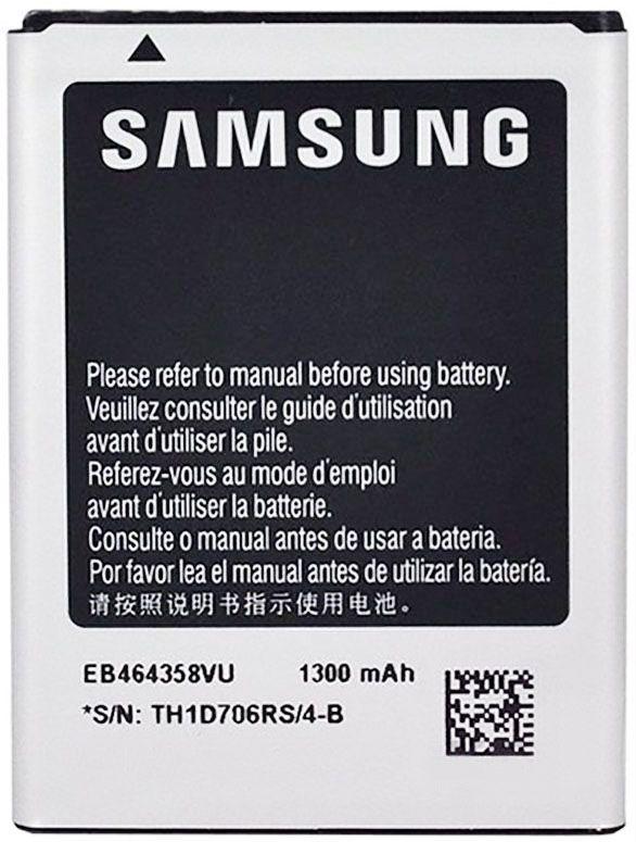 

Аккумулятор для телефона Samsung S6102 Galaxy Y Duos / EB464358VU / BE484358VU (1300 mAh) 12 мес. гарантии