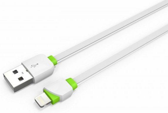 

Кабель USB LDNio Lightning flat 2.1A White (LS12)