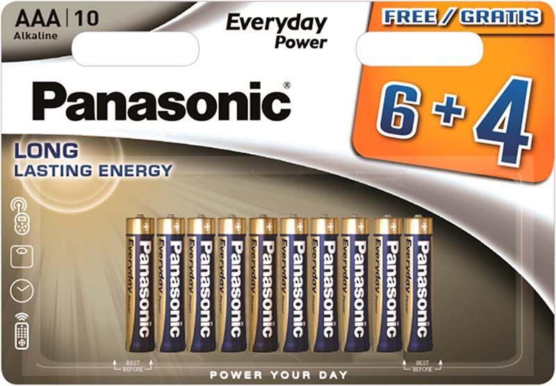 

Аккумуляторы и батарейки Panasonic AAA (R03) Everyday Power 10шт (LR03REE/10B4F)