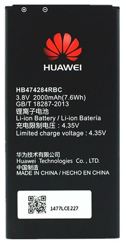 

Аккумулятор для телефона Huawei Y625c Ascend / HB474284RBC (2000 mAh) Original