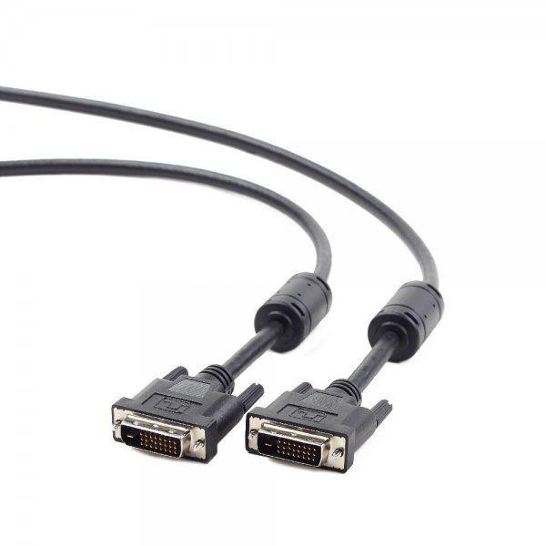 

Кабель Cablexpert DVI to DVI, Dual Link 1,8м (CC-DVI2-BK-6)