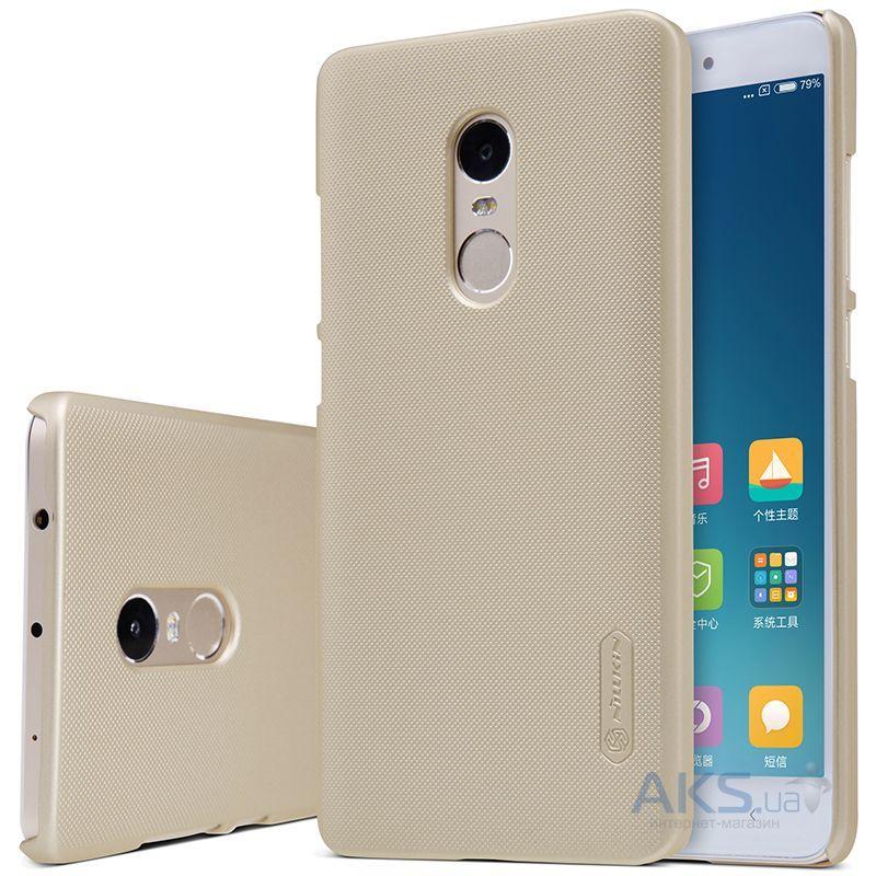 

Чехол Nillkin Super Frosted Shield Xiaomi Redmi Note 4x, Redmi Note 4 (Snapdragon) Gold, Золотой