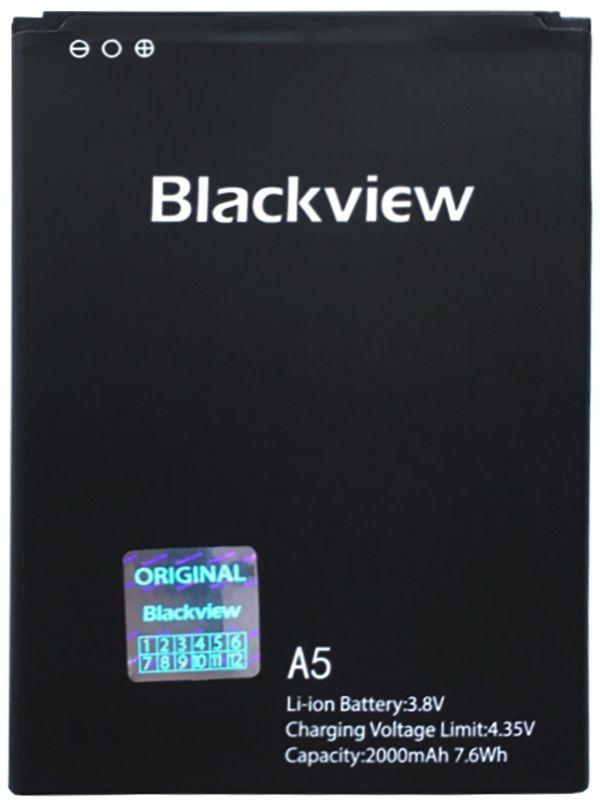 Аккумулятор для телефона Blackview A5 (2000 mAh) 12 мес. гарантии