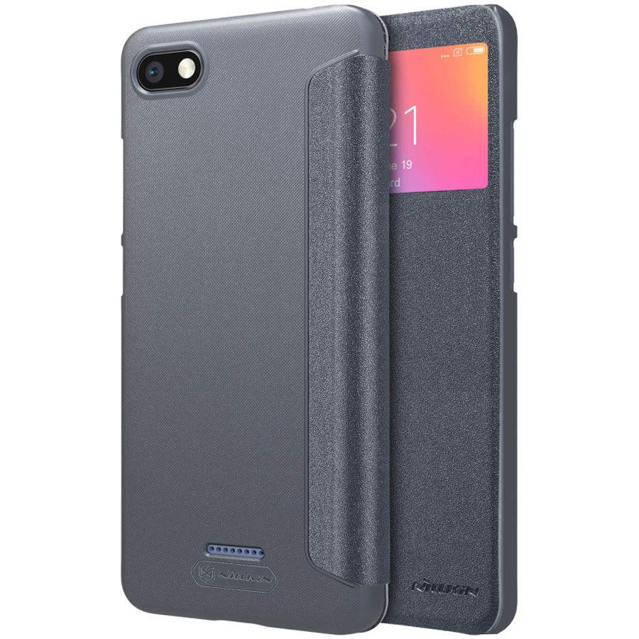 

Чехол Nillkin Sparkle Leather Series Xiaomi Redmi 6A Black, Черный