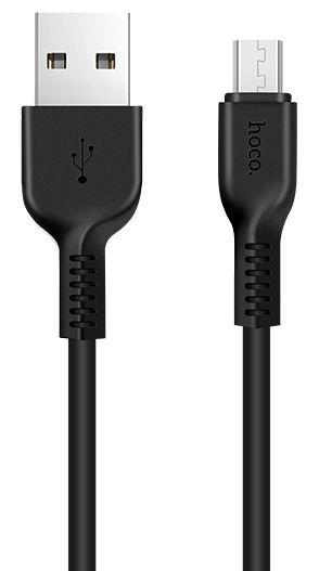 

Кабель USB Hoco X13 Easy Charge Micro USB Cable Black