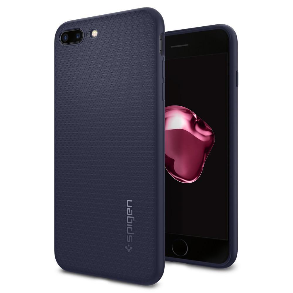 

Чехол Spigen Liquid Air Apple iPhone 7 Plus Midnight Blue (043CS21191, Темно-синий