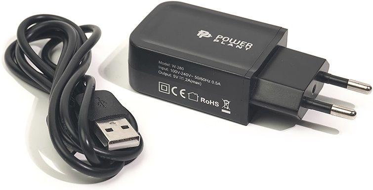 

Сетевое зарядное устройство PowerPlant W-280 USB 5V 2A micro USB (SC230037)