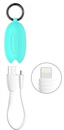 

Кабель USB Joyroom S-M345 Fish series Lightning Cable 0.2m + Silicone Portable Case Green