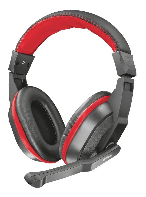 

Гарнитура для ПК Trust Ziva Gaming Headset Black/Red (21953)