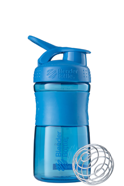 

Спортивная бутылка-шейкер BlenderBottle SportMixer 590ml Cyan (ORIGINAL)