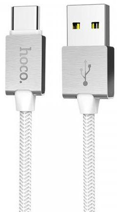 

Кабель USB Hoco U49 Refined Steel USB Type-C Cable White