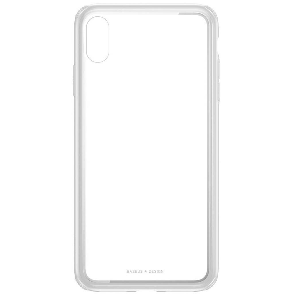 

Чехол Baseus See-through Apple iPhone XS Max White (WIAPIPH65-YS02, Белый|прозрачный