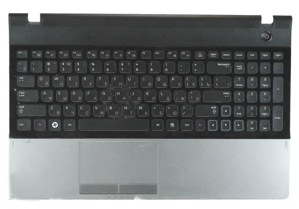 

Клавиатура для ноутбука Samsung 300E5A с топ панелью Black