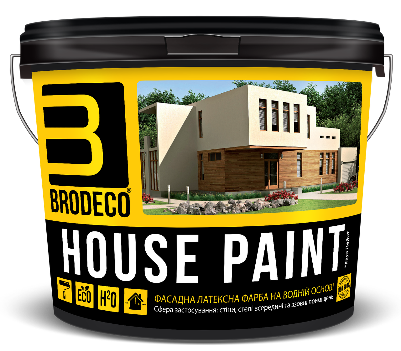 

Фасадная краска House Paint TM Brodeco 5л, Белый