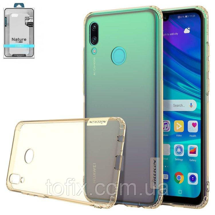 

Чехол для Huawei P Smart (2019) - Nillkin Nature TPU Case, прозрачный, Ultra Slim, силикон Коричневый