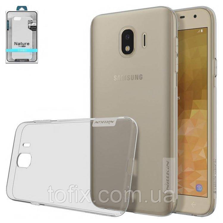 

Чехол для Samsung Galaxy J4 J400 (2018) - Nillkin Nature TPU Case, Ultra Slim, силикон Серый