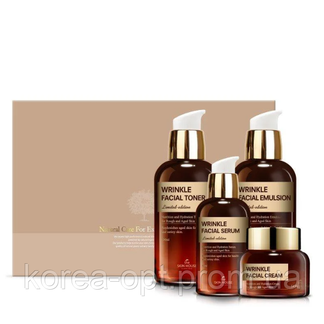 

Набор для ухода за зрелой кожей лица The Skin House Wrinkle Facial Set