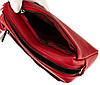 Жіноча сумка крос-боді Eminsa 40125-37-5 червона шкіряна, фото 7