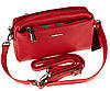 Жіноча сумка крос-боді Eminsa 40125-37-5 червона шкіряна, фото 3