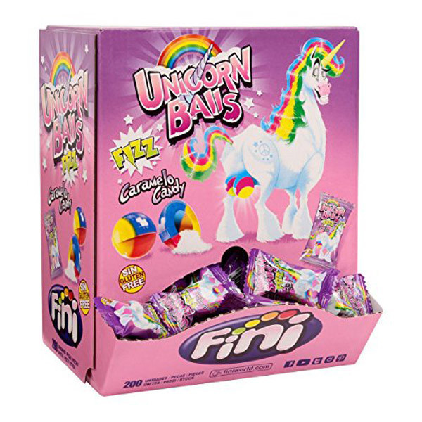 

Жвачки Fini Unicorn Balls Блок