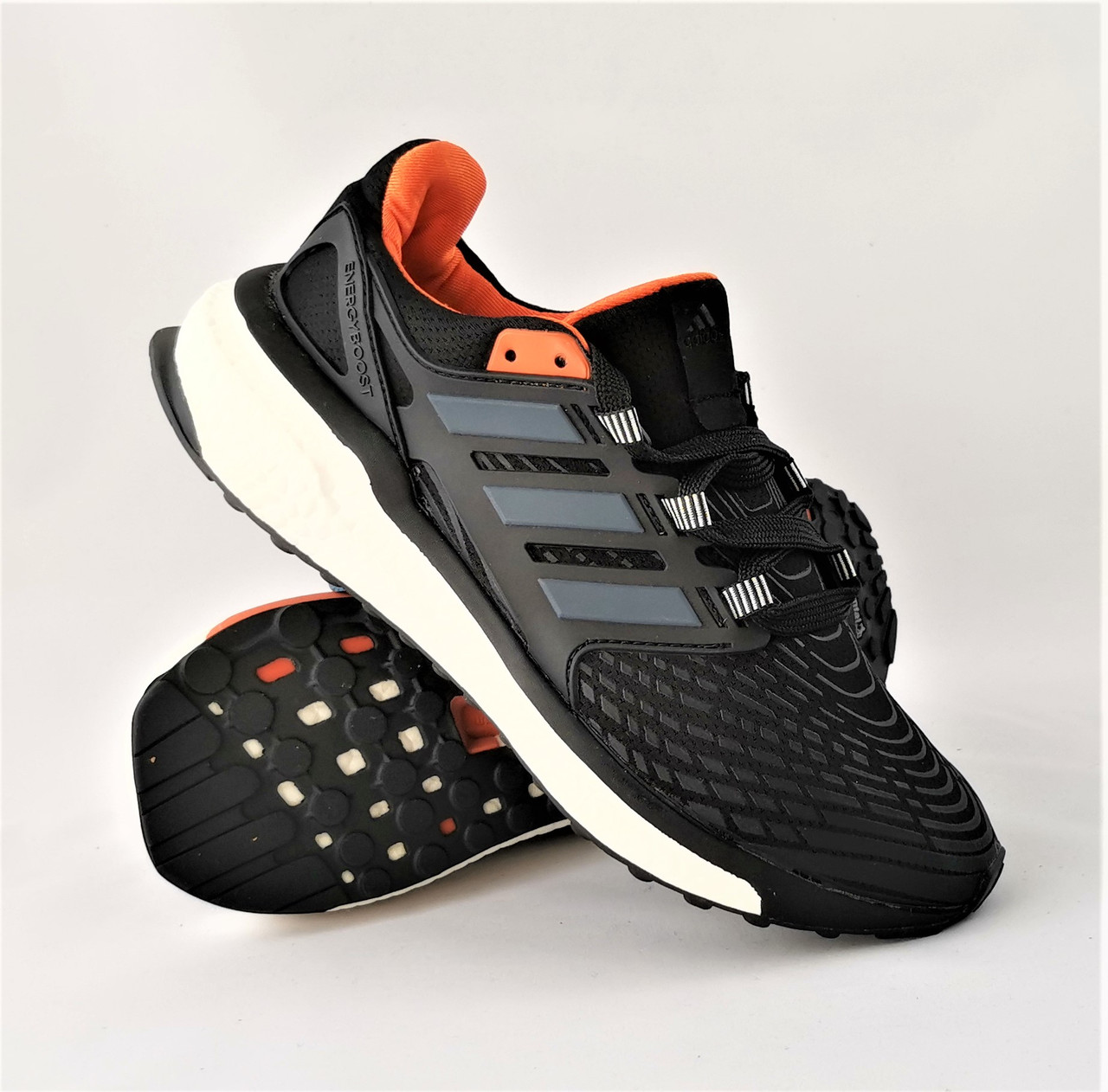 

Кроссовки Adidas Energy Boost Чёрные Мужские Адидас (размеры: 41,43,44,45) Видео Обзор, Черный