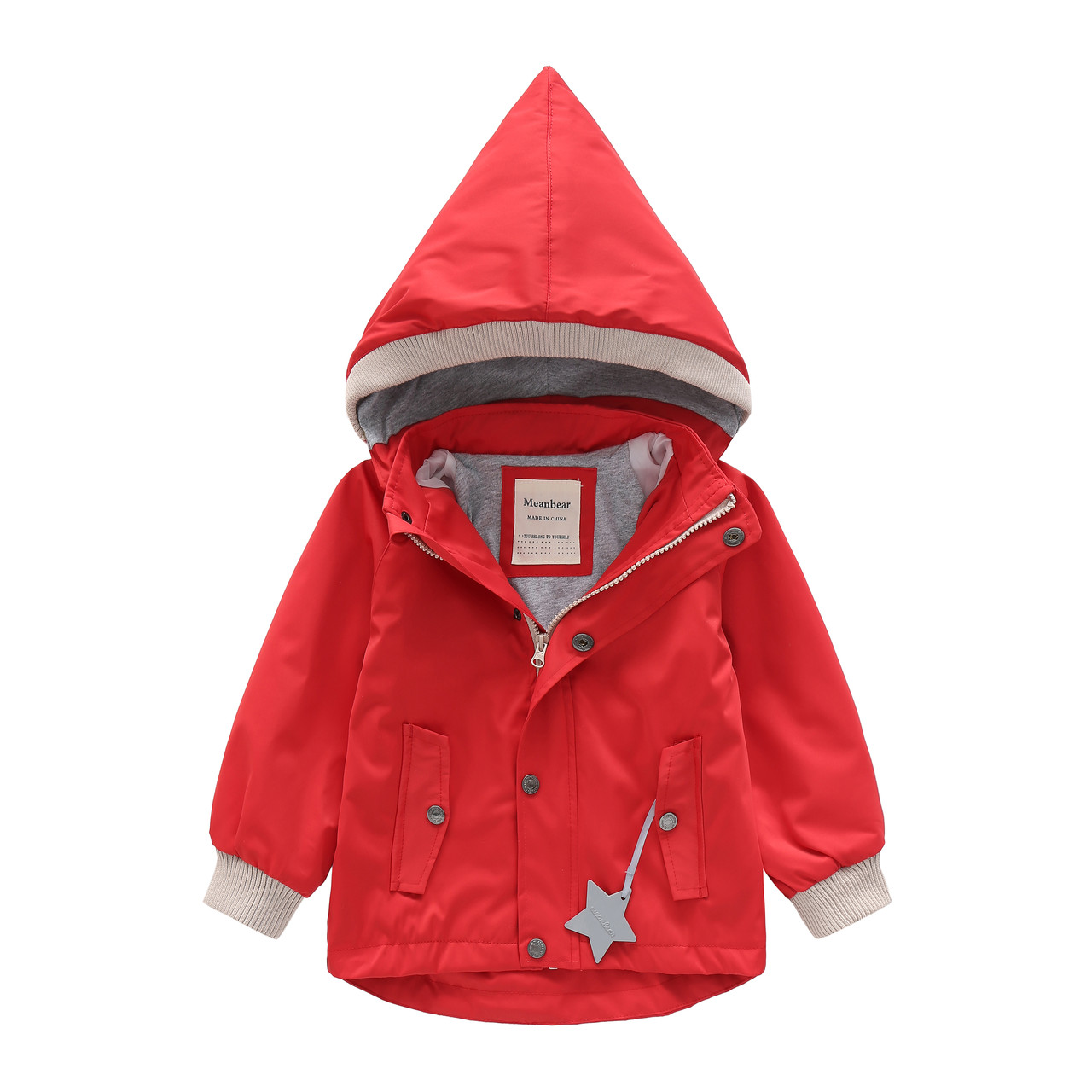 

Куртка детская Комфорт, красный Meanbear (110)