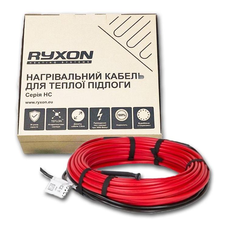 

Теплый пол в стяжку Ryxon HC-20 1000 Вт 5,0 м2 двужильный нагревательный кабель