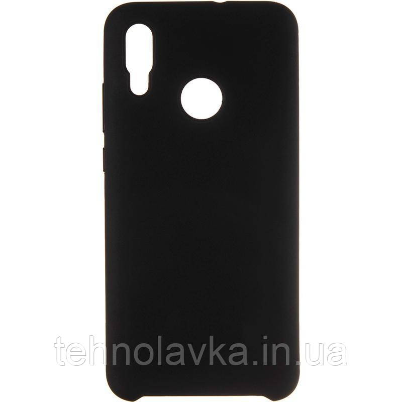 

Силиконовый чехол Soft Matte Case на Huawei P Smart (2019) Black, Черный