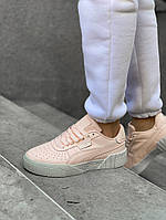 Кросівки Puma жіночі Cali. Стильні кросівки персикового кольору.