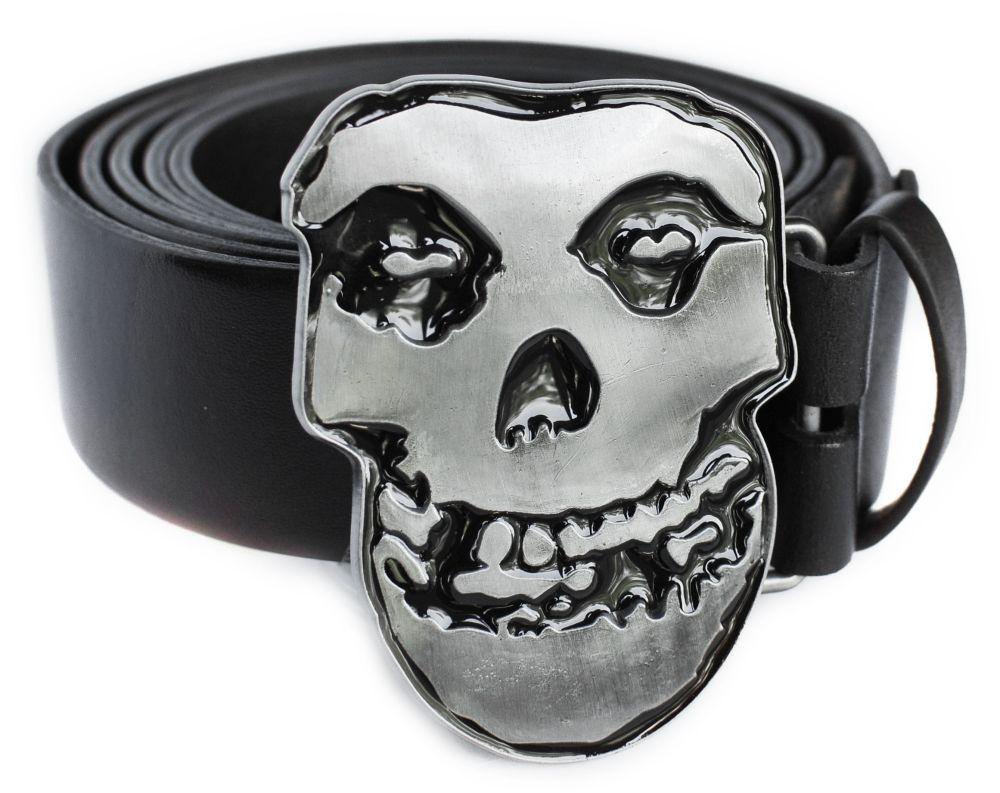 

Пряжка Misfits (skull logo), Комплект поставки товара Пряжка + ремень (натуральная кожа)