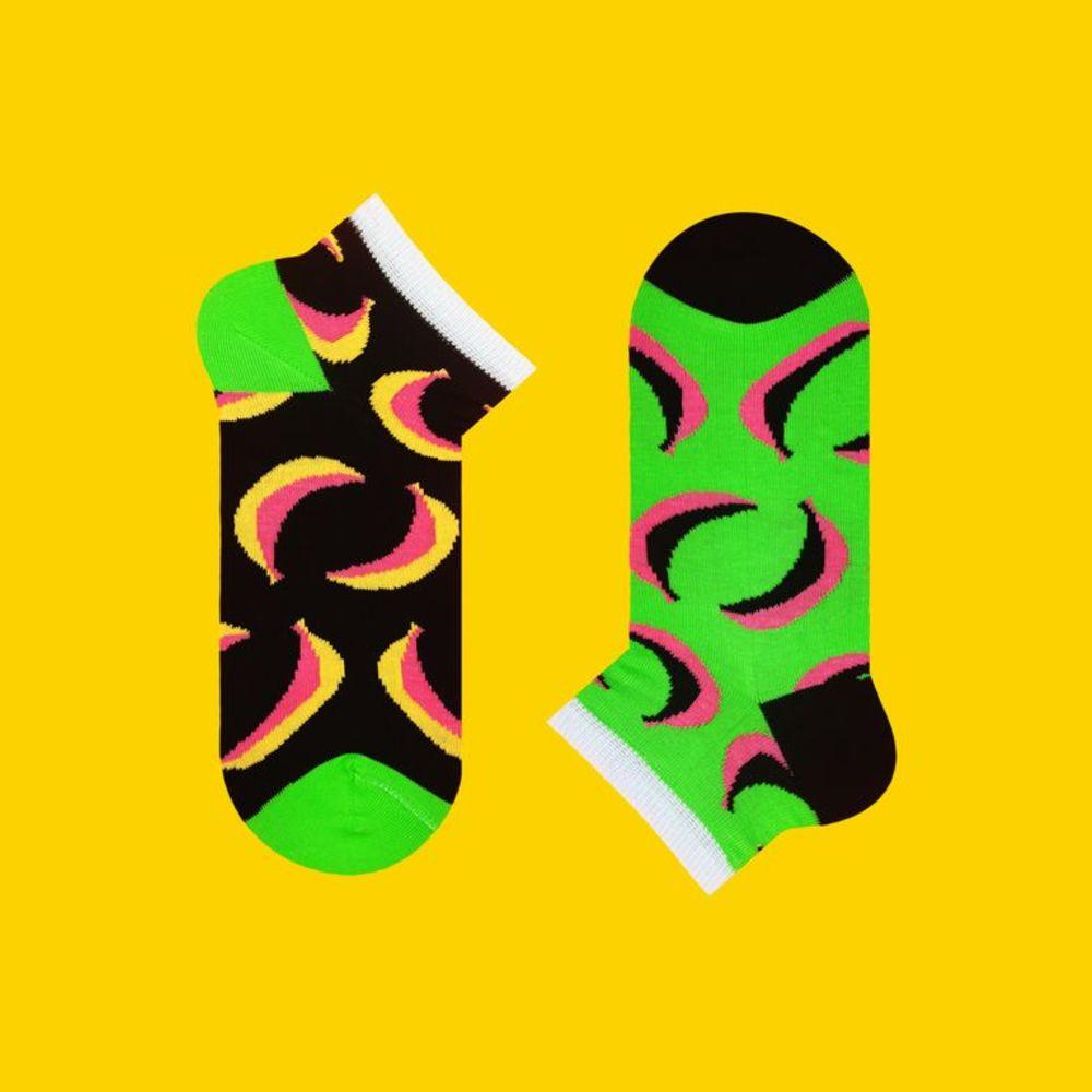 Короткі різнопарні шкарпетки SOX з кольоровими бананами