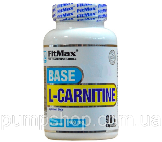 Л-карнитин FitMax Base L-Carnitine 1400 мг 90 капс.