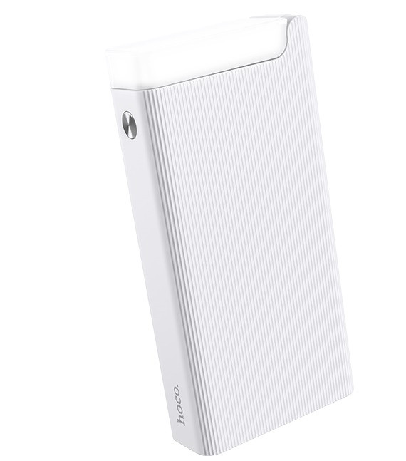 

УМБ портативное зарядное Power Bank HOCO J62 30000 mAh, 3USB, Type-C, 2A, белое