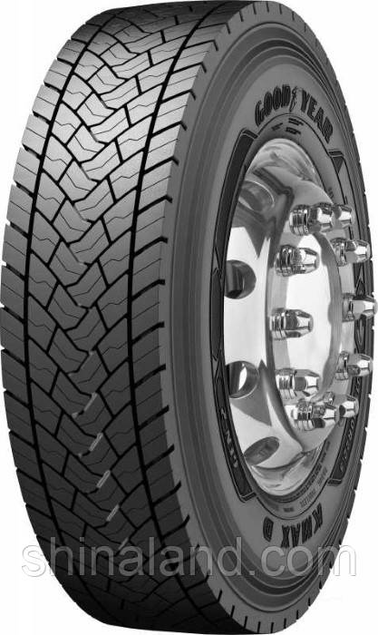 

Грузовые шины GoodYear Kmax D Gen-2 (ведущая) 295/80 R22,5 152/148M 3PSF Приводная, региональное