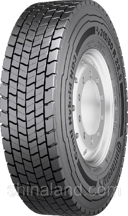 

Грузовые шины Continental Conti Hybrid HD3 (ведущая) 295/80 R22,5 154/148M Словакия 2019