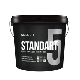 

Кolorit Standart 5 - 4,5л база А - интерьерная краска