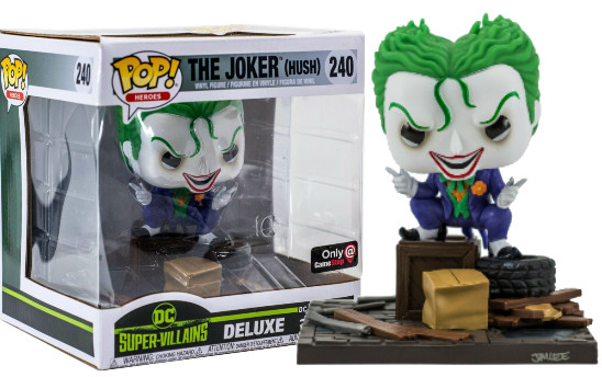 

Фигурка Funko Pop Фанко Поп ДС Джокер DC Comics Super Villians The Joker Hush Deluxe Jim Lee 10 см DC JK 240