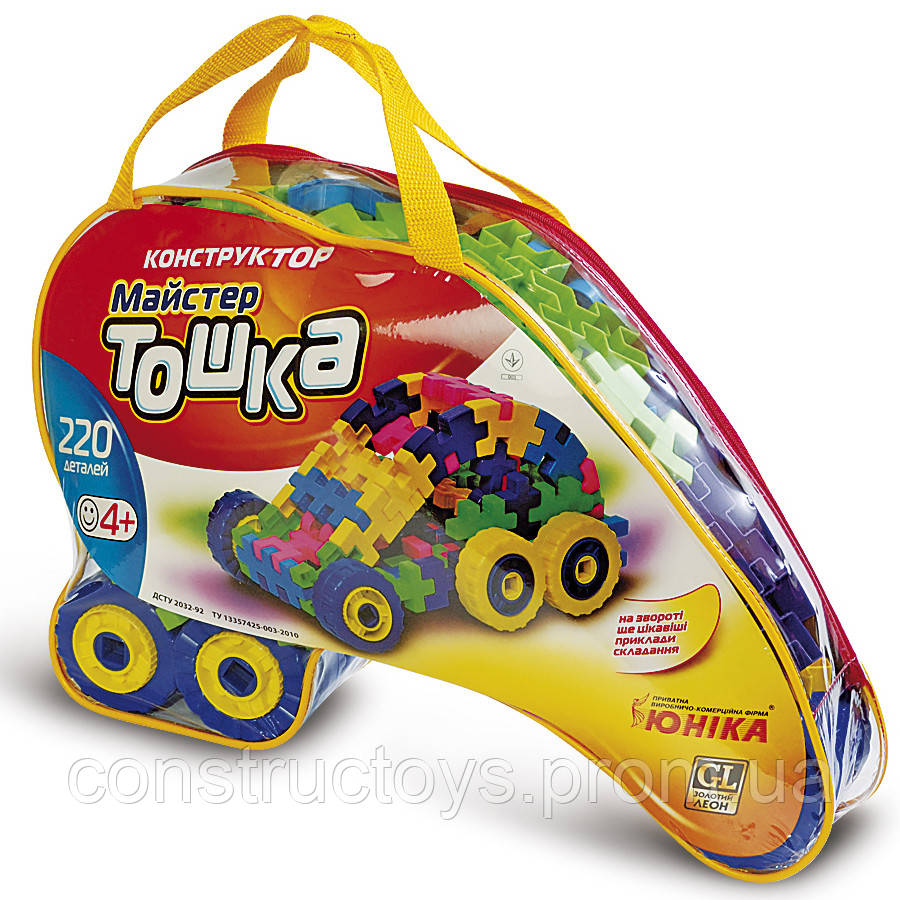 

Конструктор Мастер ТОШКА ЮНИКА 037, 220 деталей