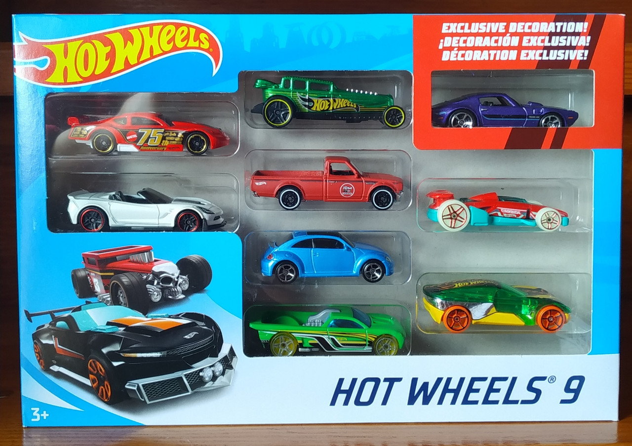 Хот Вилс Набор из 9 машинок Hot Wheels 9 Car Pack