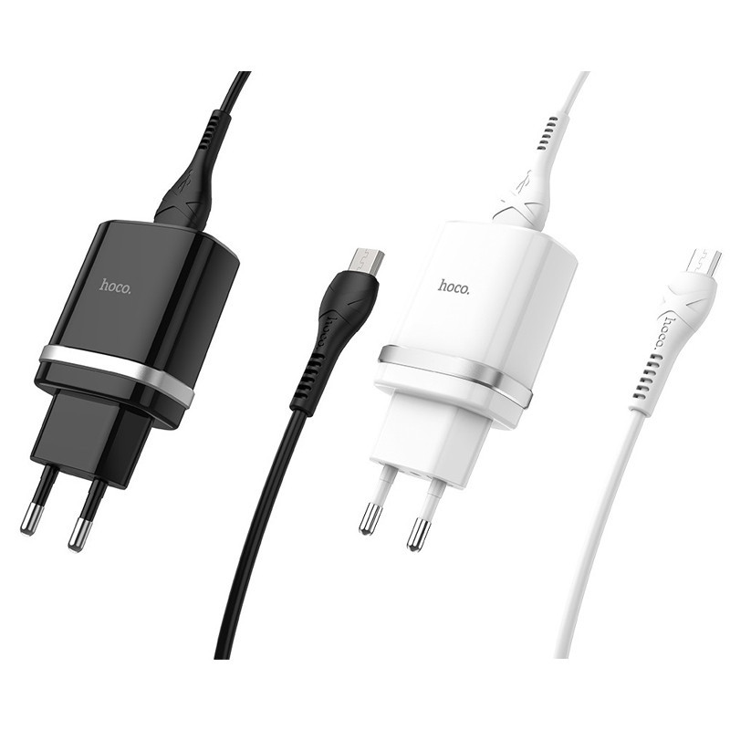 

СЗУ Hoco C12Q Smart QC3.0 (1USB/3A) + MicroUSB
