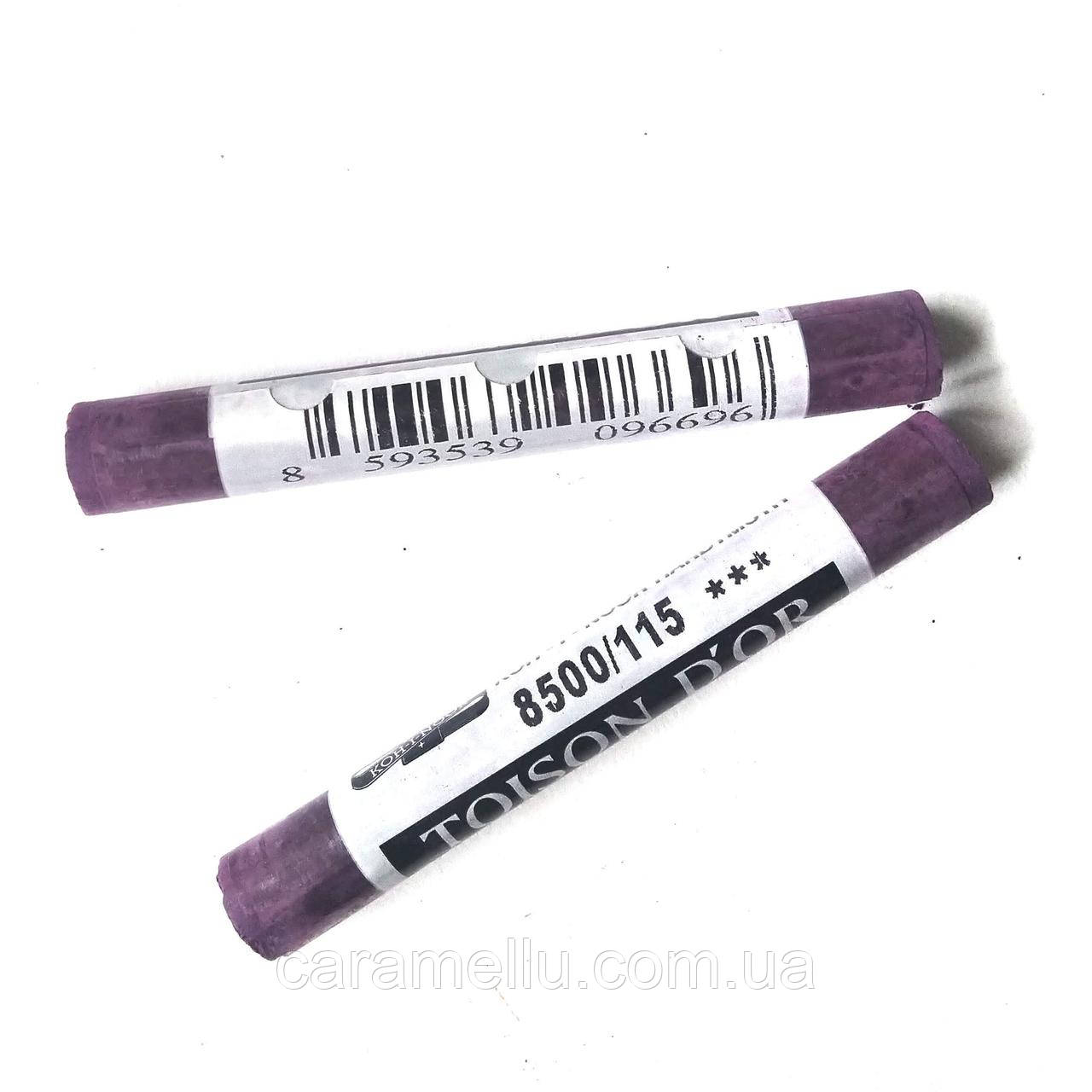 Пастель сухая. №115 Фиолетово-пурпурный темный. Koh-i-noor Toison D'Nor 8500.