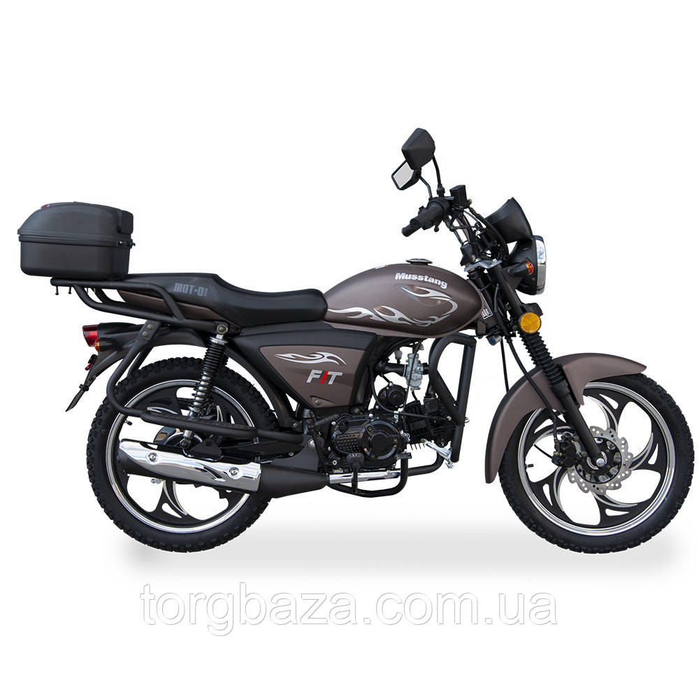 

Мопед - Mustang MT125-8 (FiT) ALFA NEW (125см3) black